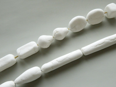 Cornstarch and baking soda bead cores for polymer clay