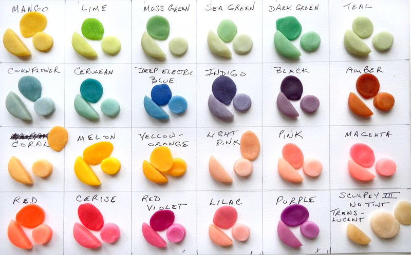 Clay Color Chart